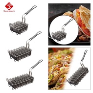 [Sharprepublic] Taco Basket,Taco Fry Basket,Professional,with Grip Handle,Taco Shell Fryer,Taco Shel