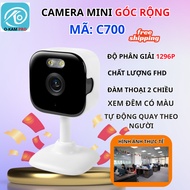 (Best Selling Product) OKamPro Mini C700 Wifi Camera, 2MP Full HD Resolution, 2-Way Talk