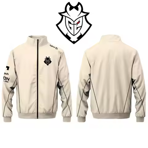 G2 Esports Club Jackets Jersey LEC 2025 World Championship Team Training Uniforms Men's Autumn/winte