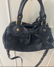 Marc Jacobs Leather Handbag MJ 深藍袋 Agnes b 大tote bag, Longchamp bag