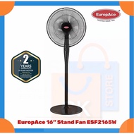 EuropAce 16” Stand Fan with Timer ESF 2165W |  ESF2165W (8 Years Motor Warranty &amp; 2 Years Parts Warranty)