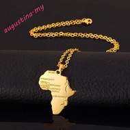 AUGUSTINA African Map Africa Chain Ethnic Women Country Men Pendant