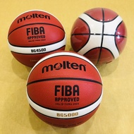 Molten Basketball BG4500 BG5000 Z3700 GQ7X Size 7 Basketball Composite Leather FIBA Approved Indoor Outdoor