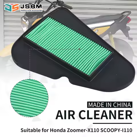 JSBM Motorcycle Air Filter Air Intake Cleaner Element Replacement motos parts For HONDA BEAT FI V1 V