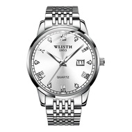 Mystery Store Fashion Trend Couple Watch Quality Waterproof Watch Steel Band Watch Luminous Fashion