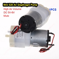 Mini 528 Motor Air Pump DC 5V-6V Diaphragm Air Pump MYP096B Silent Large Air Volume 4.8mm Outlet Pum