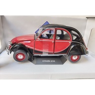 Solido 1/18 CITROEN 2CV6 CITROEN Classic Car Model Alloy Front Wheel with Steering Left Right Front 