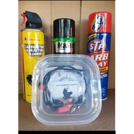 MOTORCYCLE & CAR INJECTOR CLEANER WITH LIQUID CARBURETOR & INJECTOR CLEANER