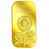 Puregold 1g Sunflower Gold Bar l 999.9 Pure Gold