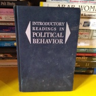 INTRODUCTORY READINGS IN POLITICAL BEHAVIOR- S SIDNEY ULMER