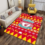 3D Liverpool rug, children's room rug, football rug, anti-slip and noise-reducing rug, children's pl