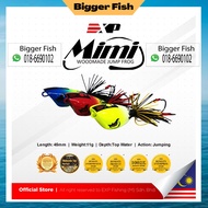 EXP Mimi Jump Frog | Snakehead Fishing Wood Lure | Fishing Lure | EXP Frog Lure