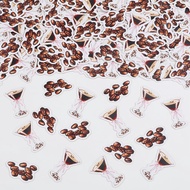 Espresso Martini Party Decorations, 200pcs Espresso Martini Confetti for Table Double-Sided Printing
