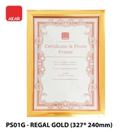 Bingkai Sijil / Foto / Lukisan AKAR A4 – A4 Certificate, Photo & Painting Frame (Gold / Silver Borde