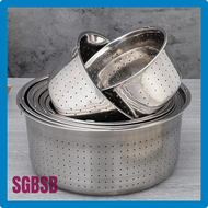 SGBSB Thickened Stainless Steel Rice Steamer with Multifunction Rice Steamer Kitchen Strainer Strainer Steamer Instant Pot Rice Cooker SGSWG