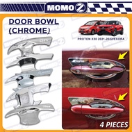 Car Proton X50 X-50 Exora Door Bowl Cover Chrome Protector Penutup Pintu Kereta