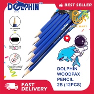 NEW ITEM*** DOLPHIN WOODPAX PENCEL 2B  DOL-WP2B