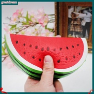 greatdream|  Slow Rising Squishy Jumbo Watermelon Slice Fruit Squeeze Toy Stress Relief Gift