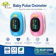 HealthTree Baby Pulse Oximeter Kids Fingertip Oxymeter SpO2 Blood Oxygen Saturation Monitor with Hea