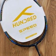 Hundred badminton racket, TurboCharging beveled racket frame, weight 4u5 speed attack