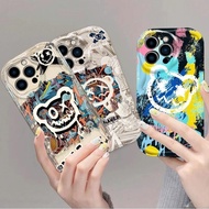 Phantom Violent Bear Shockproof Phone Case for OPPO RENO 12 11 10 9 8 7 6 5 PRO 4 SE 3 4Z 7Z 8Z 8T 5