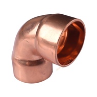 20mm~32mm Purple copper elbow 90 degree welding elbow socket elbow expansion equal diameter copper p