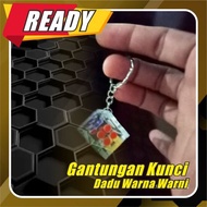 GANTUNGAN Hanger | Souvenir | Keychain | Dice Dice | Colorful | Unique Unique Unique | By JustWaste