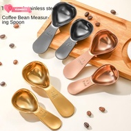 XIAWUSS Coffee Bean Measuring Spoons, 15/30ml 1 Tbsp or 2 Tbsp Coffee Scoops, Durable Stainless Stee