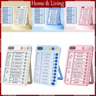 AOTO Chores Chart for Kid Portable Self-Discipline Chores Chart Daily Checklist Board