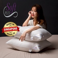 Soft Pillow [1000G/1300G/1500G] & Comfort Pillow | Comfortable | Breathable | Anti Dust mite ~ SG Re