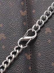 1個鏈接扣環攀登卡臂鉤合金S形彈簧八字扣防盜行李袋鑰匙調節掛鉤雙鎖便攜式工具