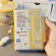planner 2026 planner 2026 A7 Schedule Handbook High-value Cute Cartoon Student Plan Notebook White M