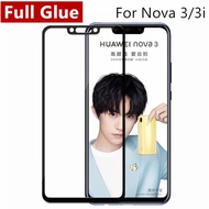 Huawei nova 3i 3 nova3i Full Glue Cover Screen Protector Tempered Glass Shield