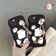 GC43 GC52 SOFTCASE SILICON FOR SAMSUNG A03S A03 CORE A04 A04E A04S A13 WAVE CHARACTER PEARL CHAIN GR