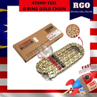 415H 132L ORING GOLD CHAIN / RANTAI EMAS 415 O-RING O RING
