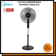 Midea 16 Inches MS608B Black Oscillation Stand Fan