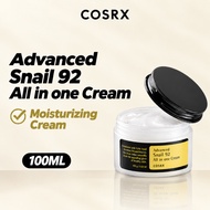 COSRX Snail 92 All In One Cream 100ml | 92% Snail Mucin Face Cream | Moisturizing Nourishing Anti-Ag