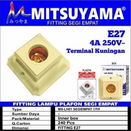 E27 Square / Square Ceiling Lamp Fitting / Square Lamp Fitting