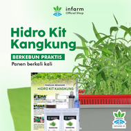 INFARM - Paket Kit Hidroponik Rakit Apung Kangkung Bak Persegi