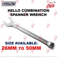 HELLO 26MM - 50MM COMBINATION WRENCH SPANNER SOCKET NUT DRIVER RACHET KING TOYO SATAGOOD