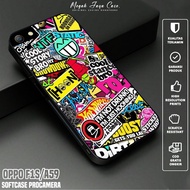 HP OPPO F1S / OPPO A59 Case - OPPO A59 / OPPO F1S GRAFF Motif Softcase - OPPO F1S Phone Case - OPPO 