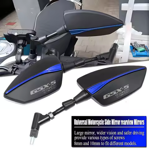 Fit For GSXS750 GSX-S750 2016-2024 GSX S GSXS GSX-S 750 Motorcycle Side Mirror Rearview Mirrors