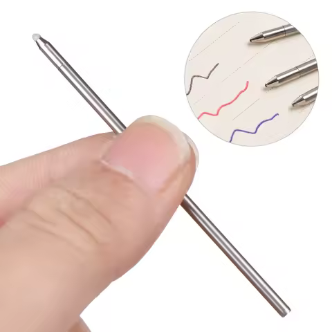 5PCS/Lot Various Types Of Crystal Diamond Head Refill Ballpoint Pen Refill 68MM Neutral Refill Gravi