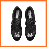 MUCENT Landaz Shirring Point Mary Jane Shoes