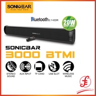 SonicGear SonicBar 3000 BTMI TV Sound Enhancement with Bluetooth/ Radio/ USB/ TF Card (3000 BTMI)