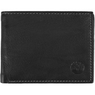Timberland Men's Wellington RFID Leather Bifold Wallet Trifold Wallet Hybrid