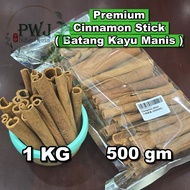 Premium Cinnamon Stick / Batang Kayu Manis / 小肉桂 / 烟仔桂 (500g & 1kg)