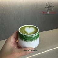 Matcha Latte Green Tea, Coffee, Cappuccino Cup Ceramic Cup Mug
