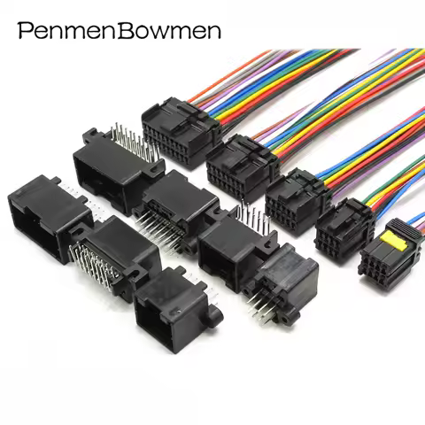 1 Set 8 12 16 20 36 Pin 174055-2 Car Window Lifter Loom Circuit Board Connector Wiring Harness Needl