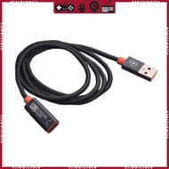 STA USB A 2 0 Male to Type C Female Charging Cable 5Gbps Data Transfer Extension Cord Nylon Braided 